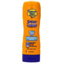 Banana Boat Sport Performance Sunscreen Lotion SPF 30, 8 Ounce