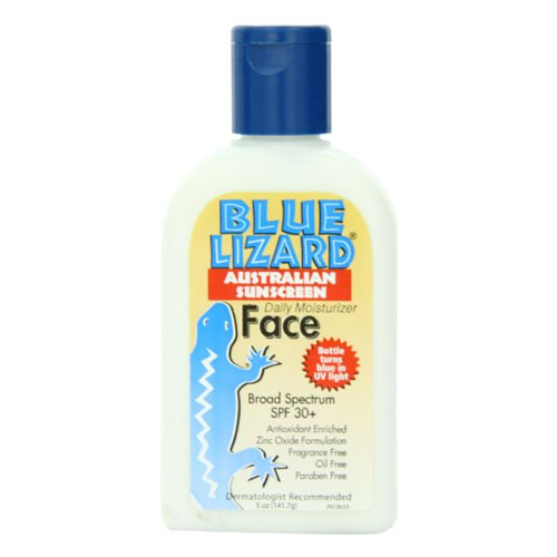blue lizard sunscreen for face