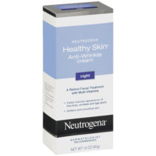 Neutrogena Healthy Skin Anti-Wrinkle Night Cream, 1.4 Ounce