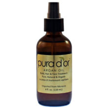 Pura d'or 100% Pure & USDA Organic Argan Oil (4 fl. oz.) For Face, Hair, Skin and Nails